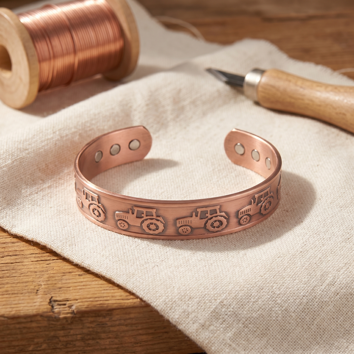 Koperen armband Akker