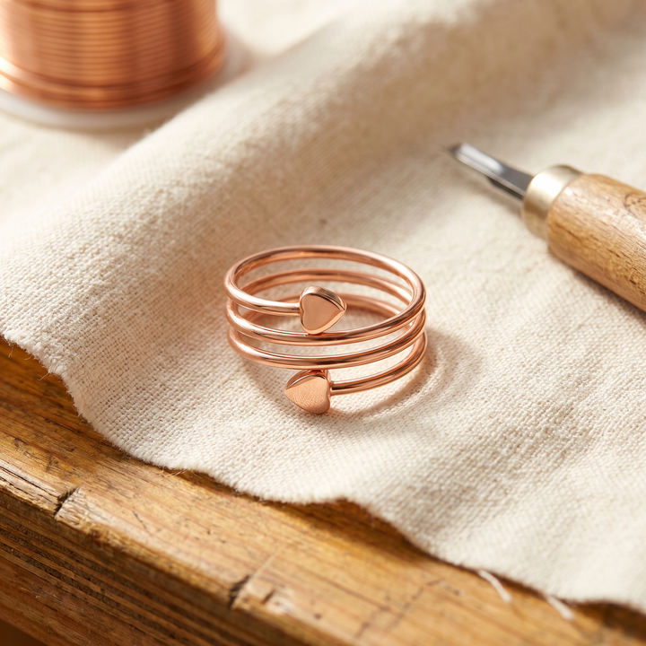 Koperen ring "Havre"