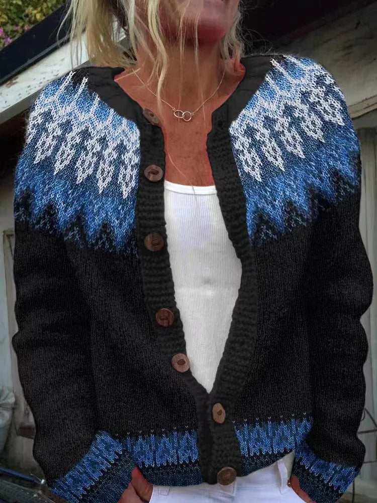 Karin – Vintage Gebreid Vest