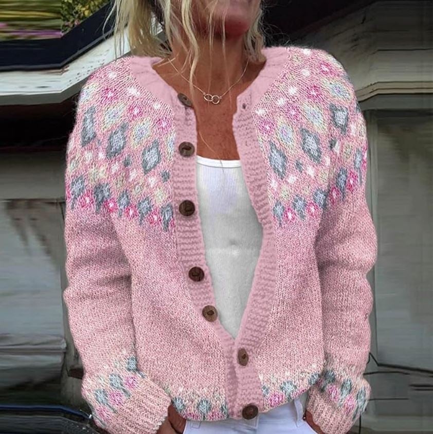 Margriet – Vintage Gebreid Vest