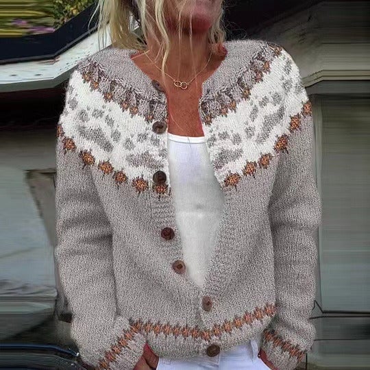 Mariska – Vintage Gebreid Vest