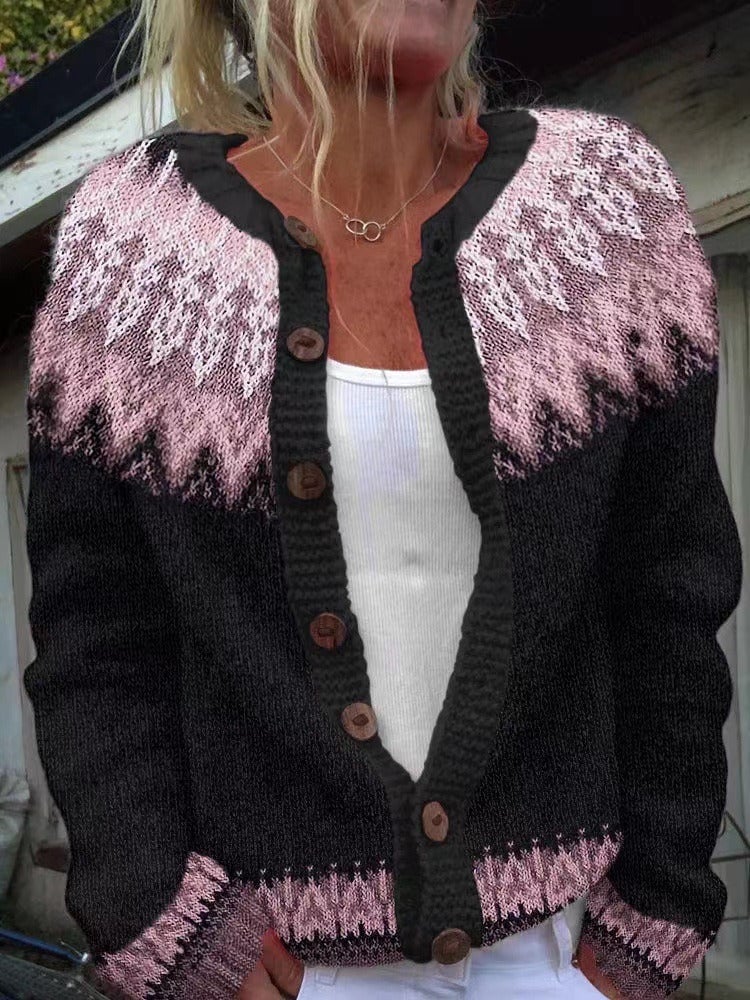 Monique – Vintage Gebreid Vest