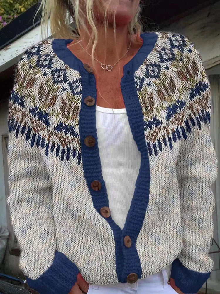 Petra – Vintage Gebreid Vest