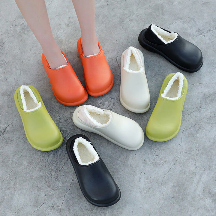 CloudStep Waterdichte Winterpantoffels met Pluche Voering