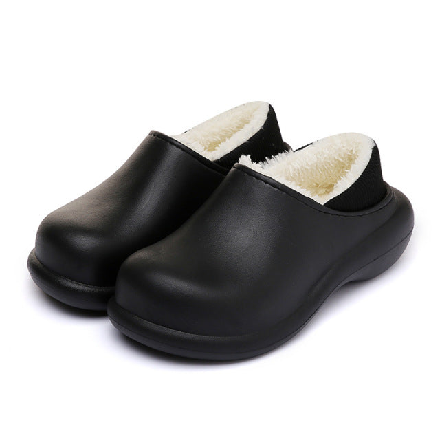 CloudStep Waterdichte Winterpantoffels met Pluche Voering