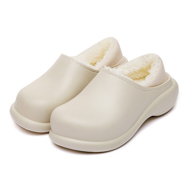 CloudStep Waterdichte Winterpantoffels met Pluche Voering