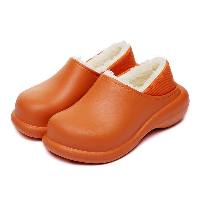 CloudStep Waterdichte Winterpantoffels met Pluche Voering