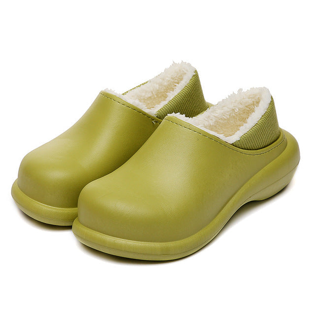 CloudStep Waterdichte Winterpantoffels met Pluche Voering