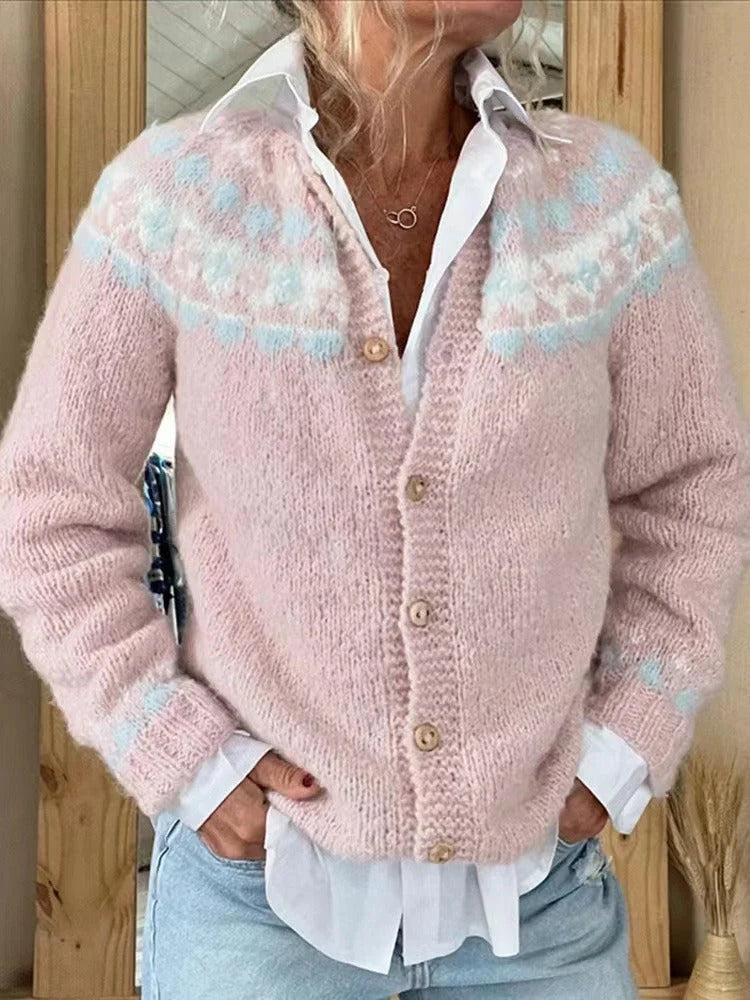 Sanne – Vintage Gebreid Vest