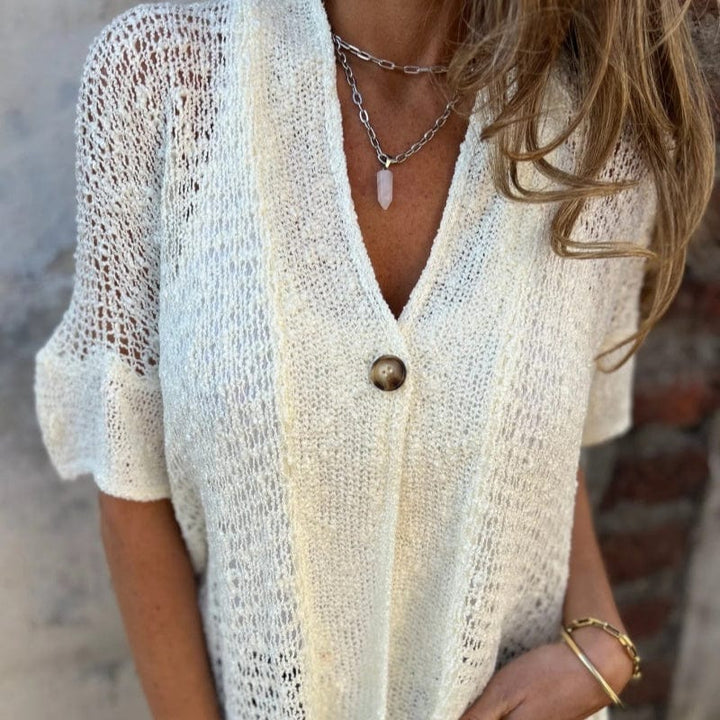 Melanie Milton gebreide blouse
